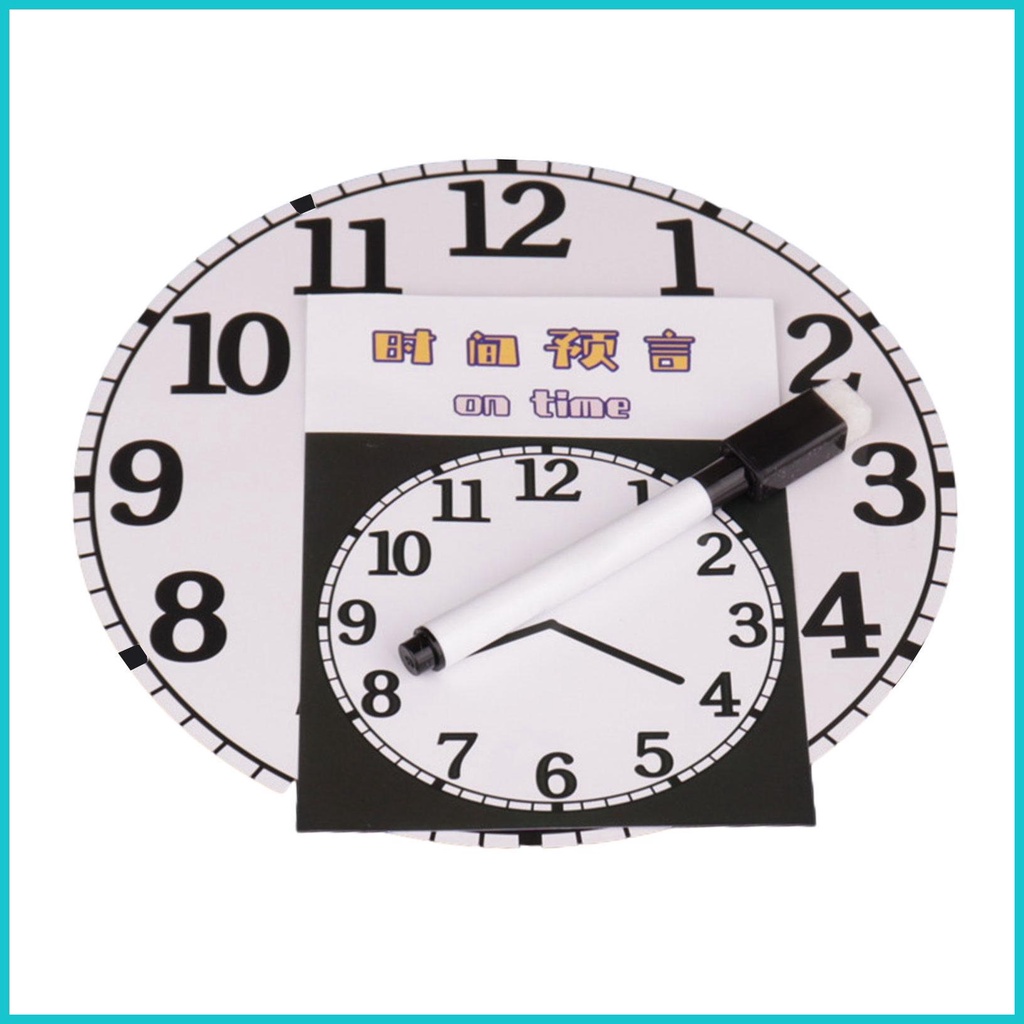 Clock Magician Tricks Reusable Paper Clocks Tricks Gimmicks for Amazing