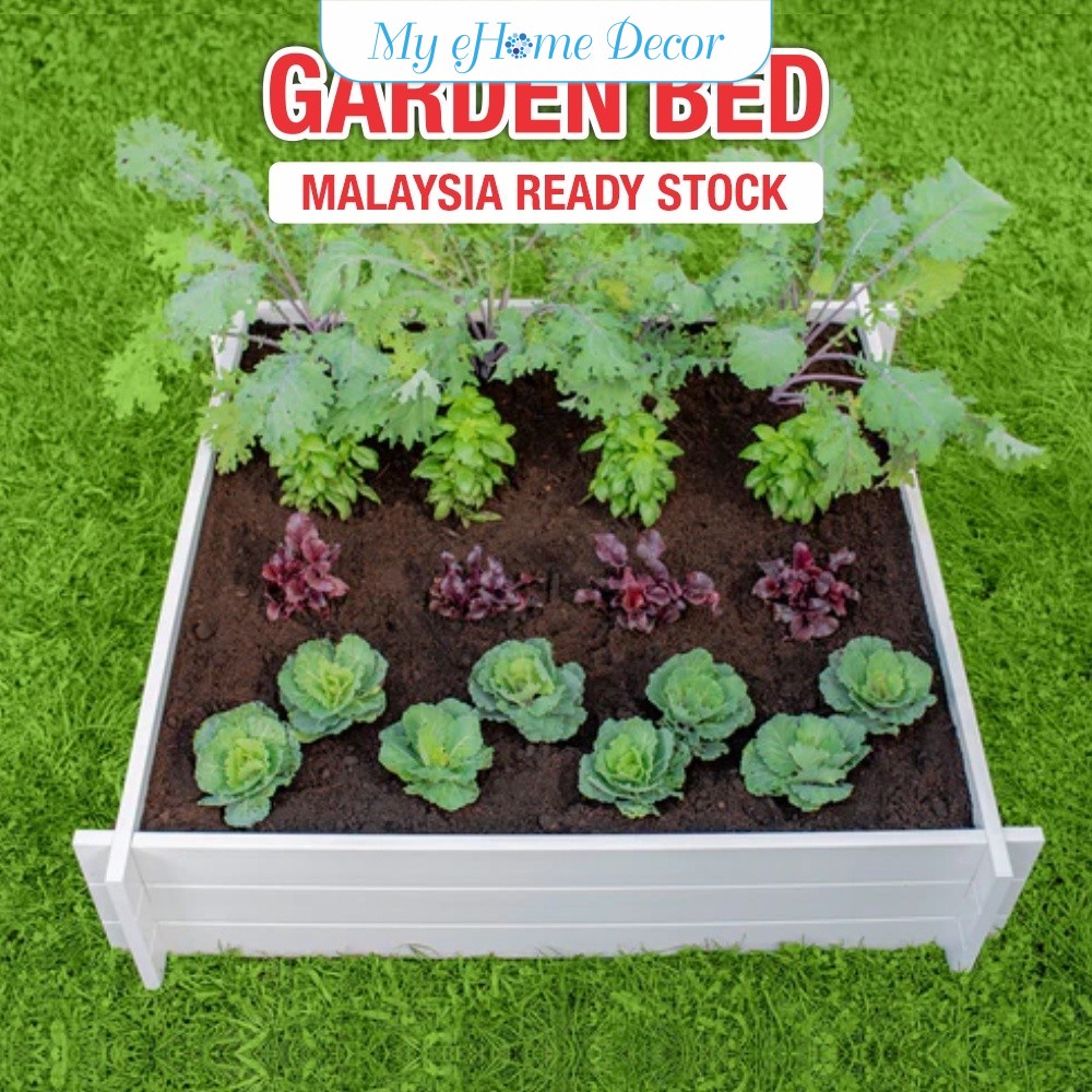 Waterproof Raised Garden Bed Planter Box Flower Rack Balcony Gardening ...