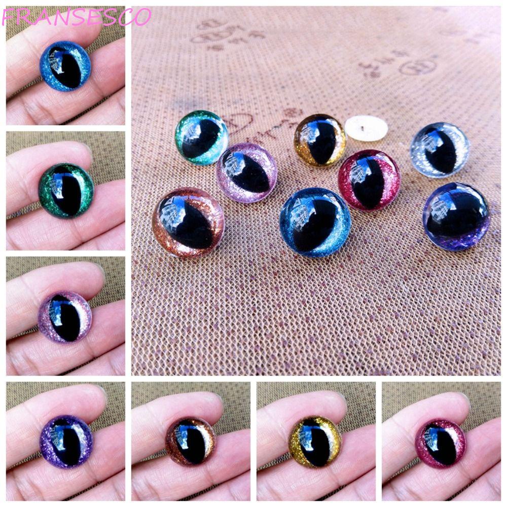 FRANCESCO Safety Eyes for Amigurumi, Crystal Cat Eyes Amigurumi Safety