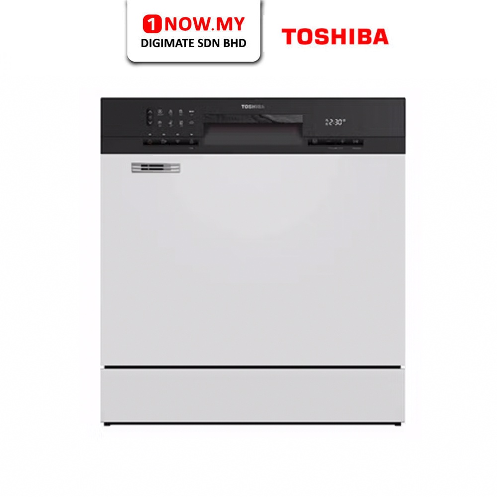 TOSHIBA Table Top 8 Place Settings Dishwasher DW08T3(S)MY