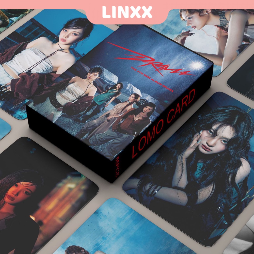 5 Pack/150 Pcs Kpop Twice Lomo Card Photocards With Greeting Card - View #2
