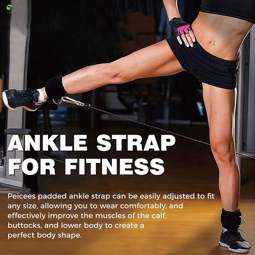 Weight training ankle online straps