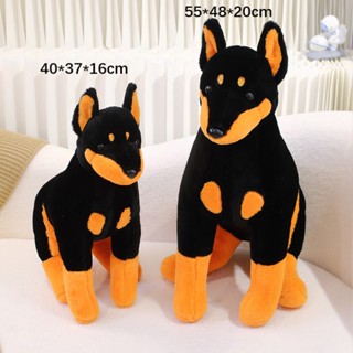 Life size deals doberman stuffed animal