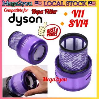Vacuum Cleaner Filter Core Rear Parts Accessories for Dyson V10, US  Version(Purple)