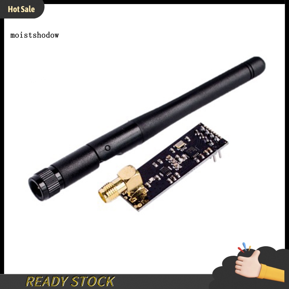 Mw 24g 1100m Nrf24l01palna Sma Antenna Wireless Transceiver Communication Module Shopee Malaysia 