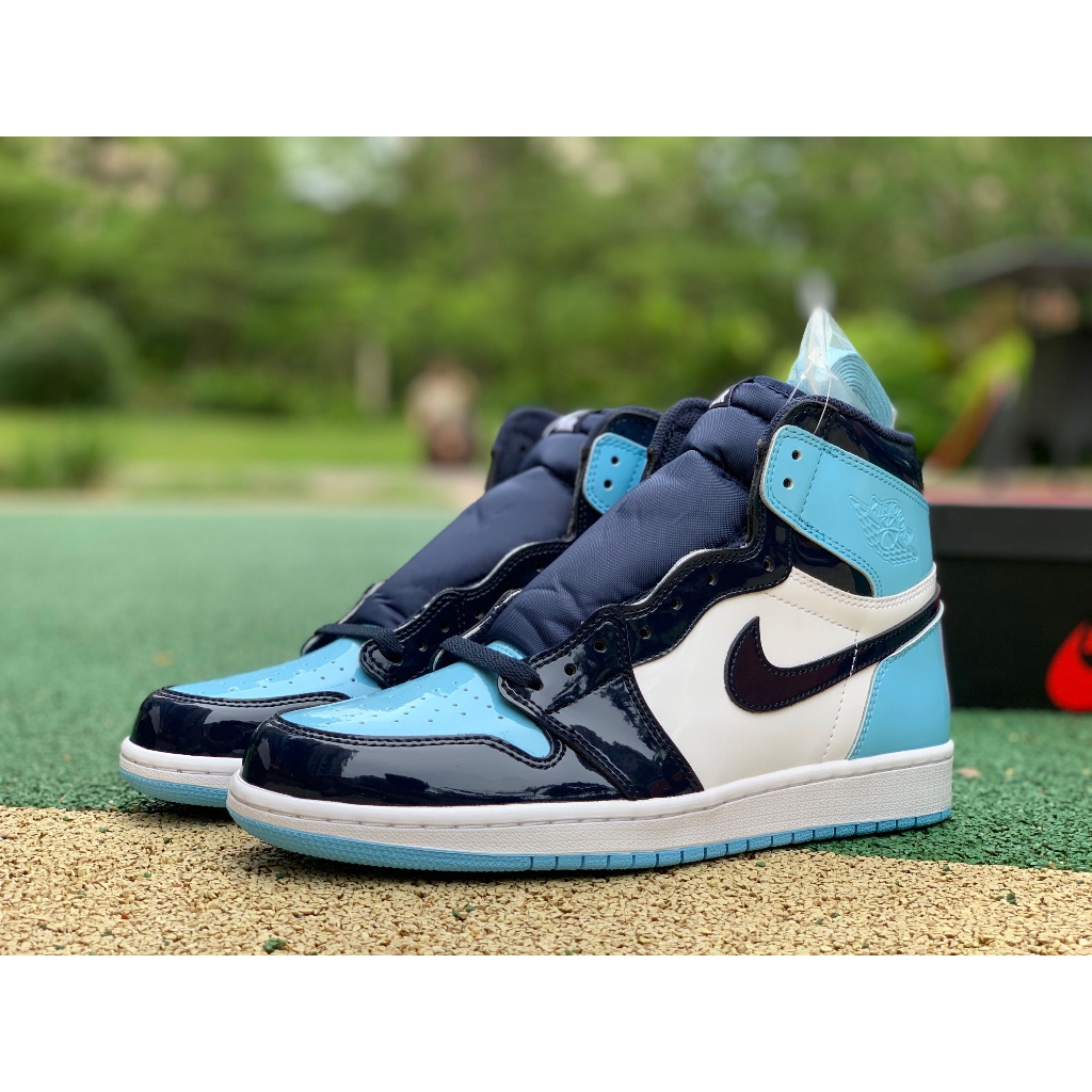 CD0461-401 N-I-K-E Air Jordan 1 Retro High OG Blue Chill AJ1 Basketball ...