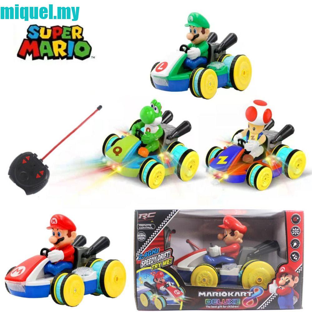 MIQUEL Super Mario Remote Control Car Racer Cars Children Gift Anime ...