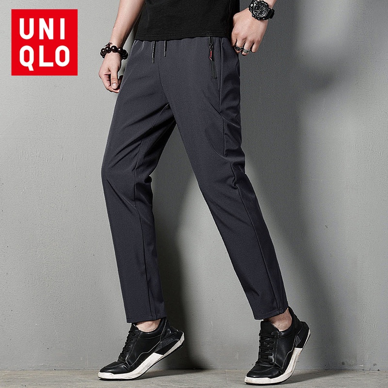 Uniqlo M5XL Summer Men's Thin Sweatpants Slim Fit Trousers Slacks
