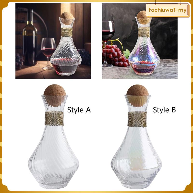 [TachiuwadcMY] Red Decanter Handmade Glass Decanter Elegant Whisky ...