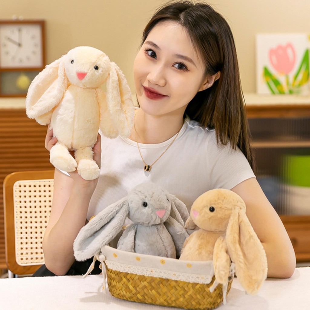 Jellycat Stuffed Rabbit Plush Toy Easter Cute Stuffed Rabbit Animal ...