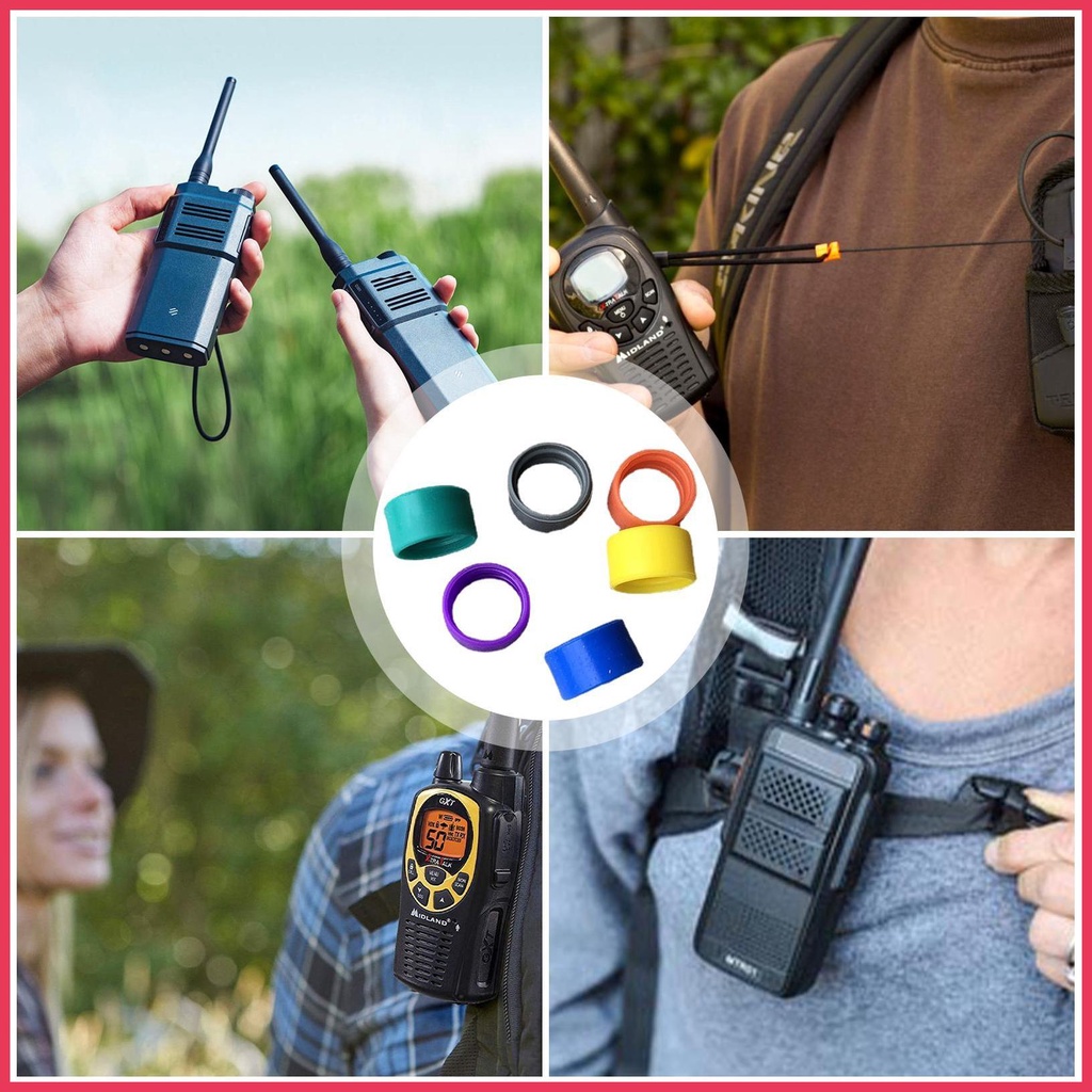 Antenna Color Id Bands Antenna Color Ring Mark for Radio Antenna P8668i