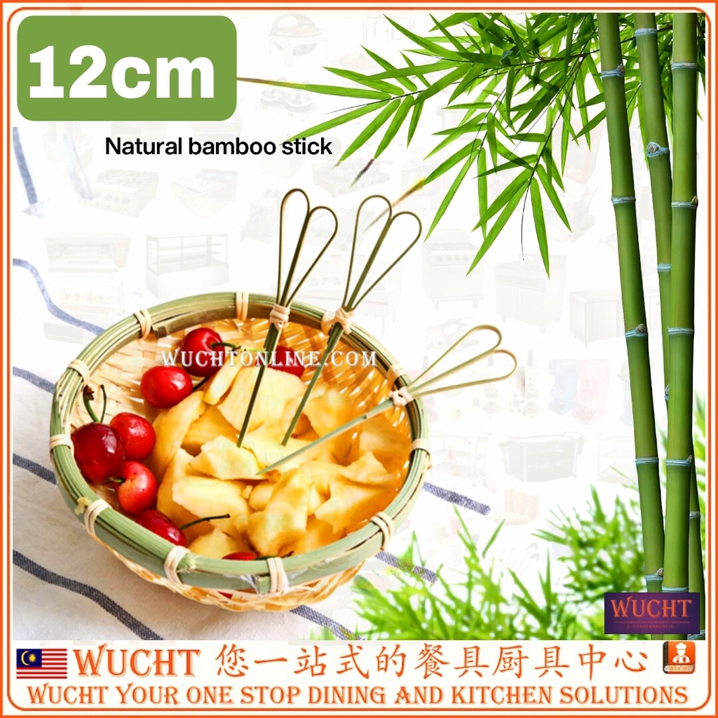 【WUCHT】Scissor Cocktail Stick Japaneses Bamboo Toothpick Sandwich ...