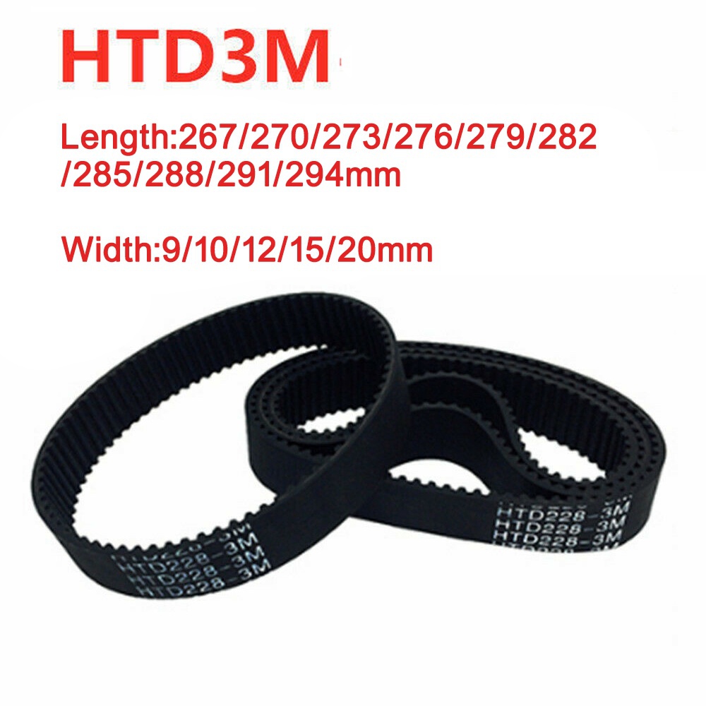 thumbnail image 2 of HTD 450-3M-15 Timing Belt - 450mm X 15mm 3 Pitch 150 Teeth 2 of 14