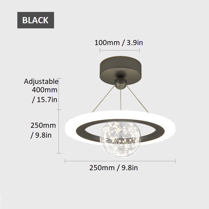 Modern LED Pendant Light Ceiling Lamps Lampu LED Siling Lampu Siling
