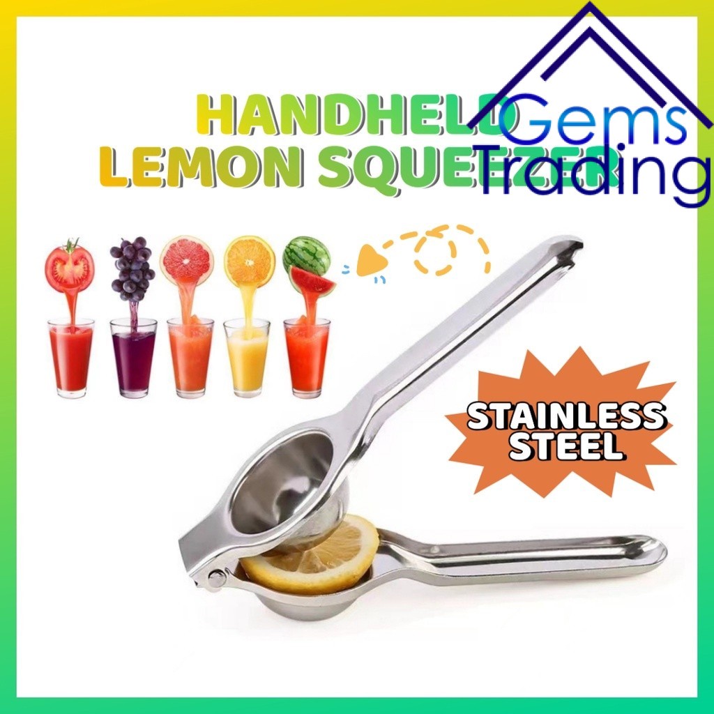 Hand Press Stainless Steel Lemon Squeezer Orange Extractor Tool