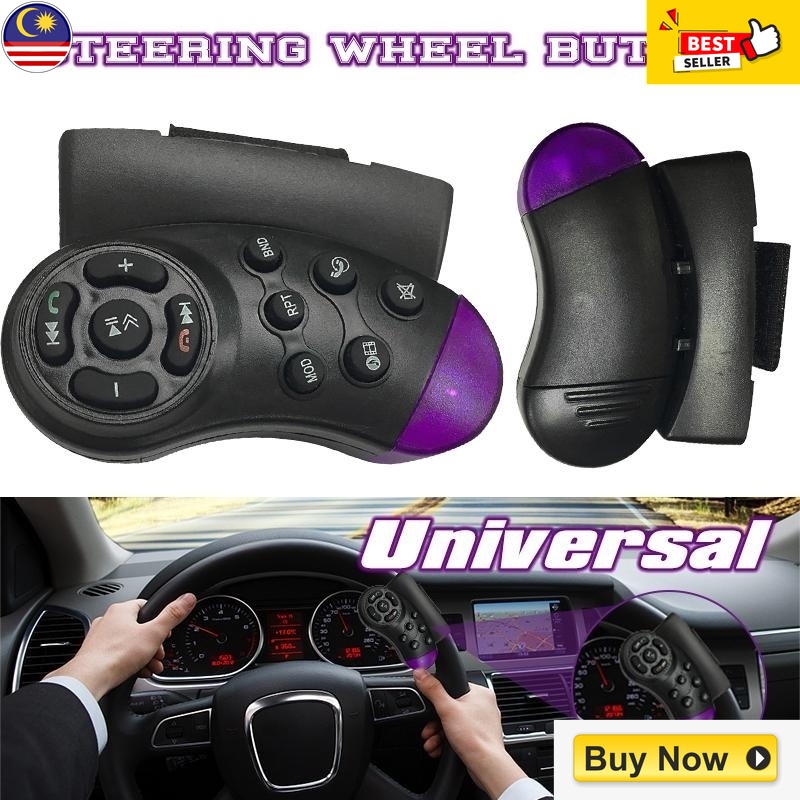 ZDD 11Key Car Steering Wheel Remote Control Switch Vehicle MP3 DVD