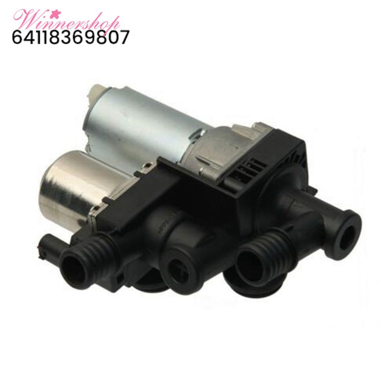 64118369807 Metal Heater Control Valve Auxiliary Water Pump for BMW E46