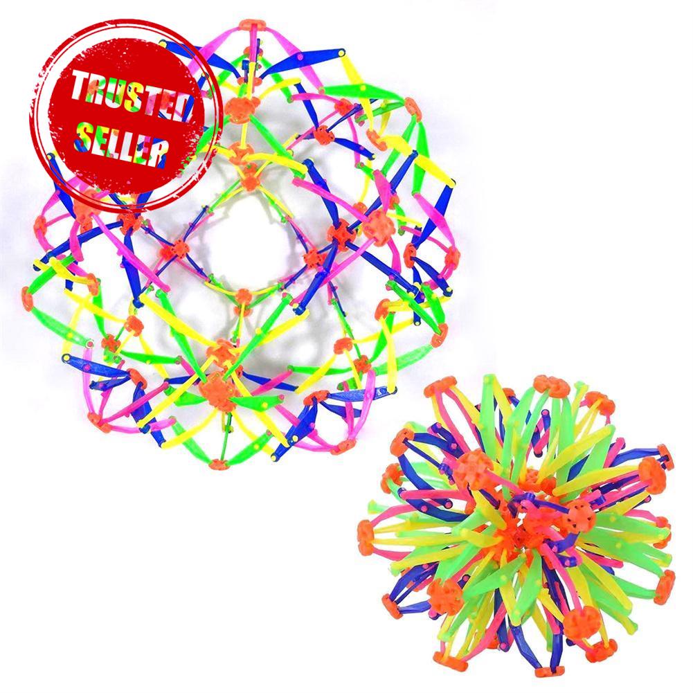 Expanding Ball Toy Sizes Baby Throwing Ball Stretching Shrinking Ball