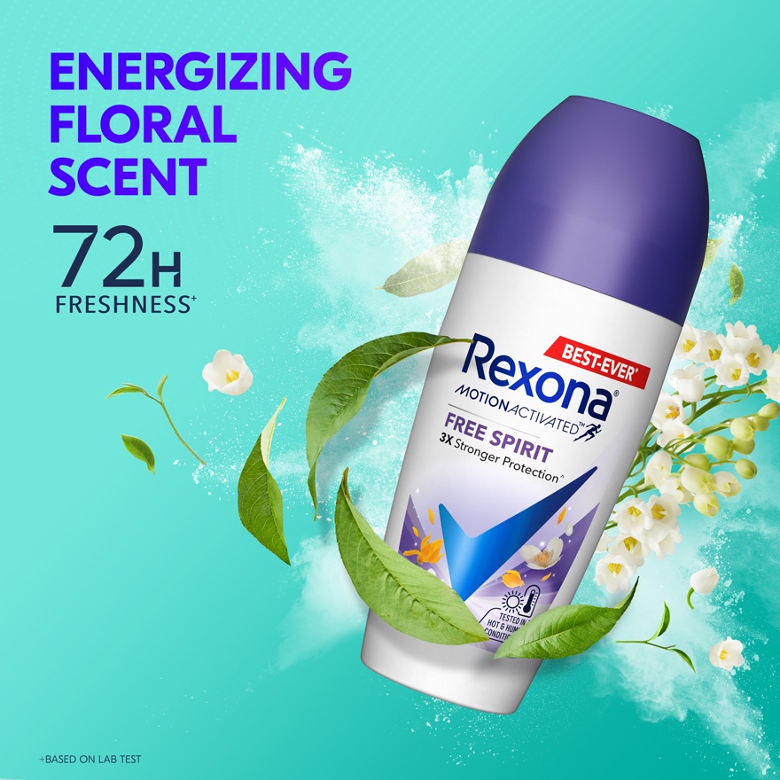 REXONA Free Spirit Roll On 45ml Shopee Malaysia