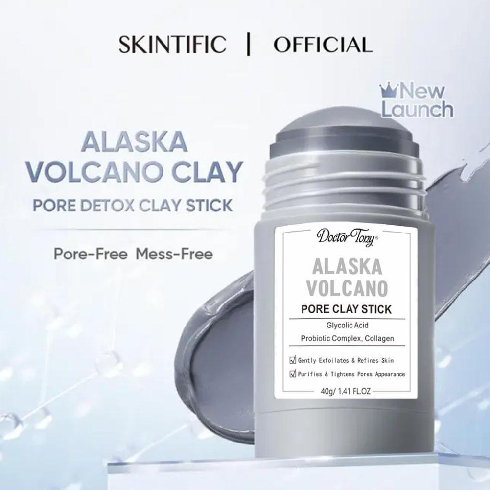 Volcano Clay Deep Pores Cleansing Clay Easy To Apply Moisturizes And