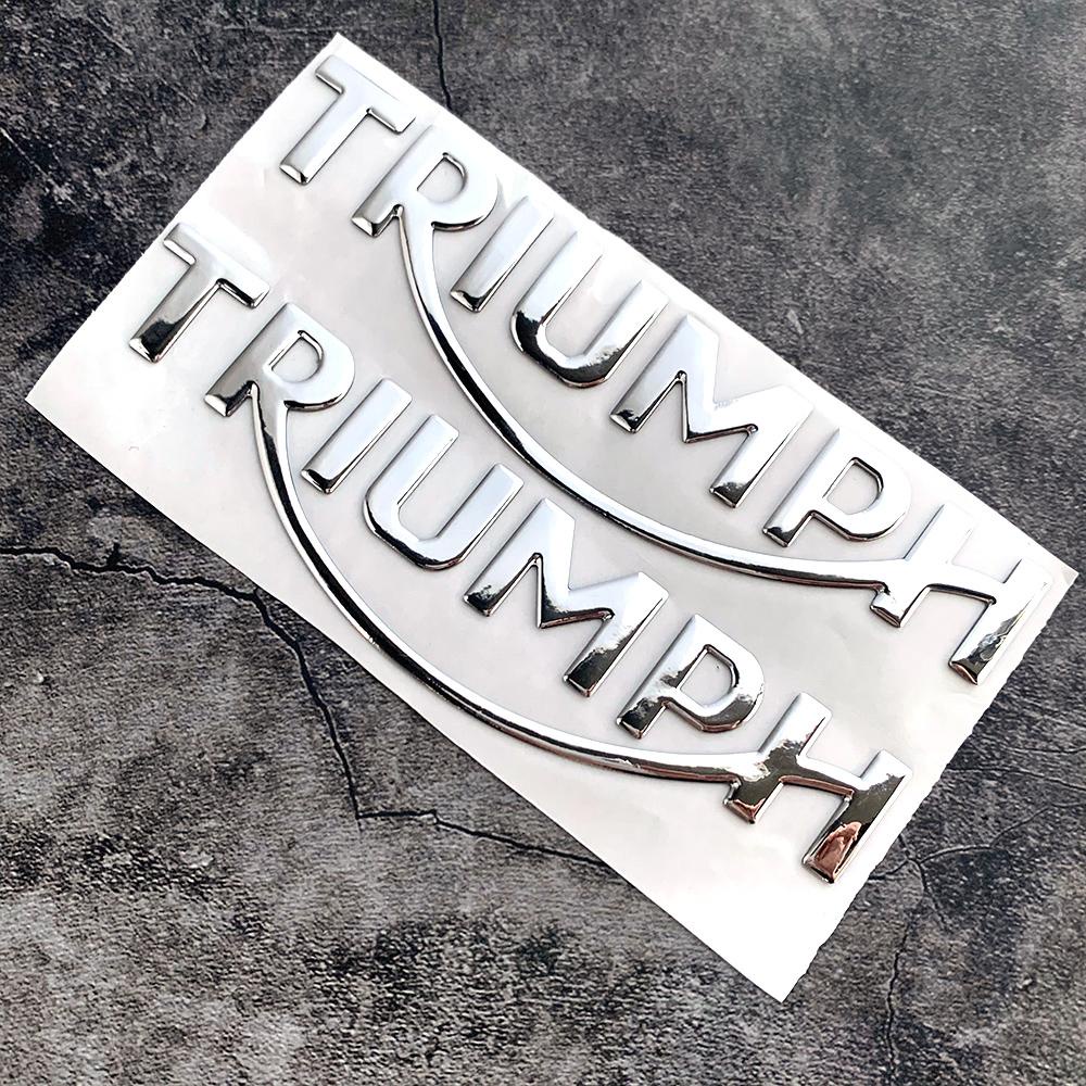 3D Triumph Motor Waterproof Sticker Motorcycle Accesories Emblem Logo ...