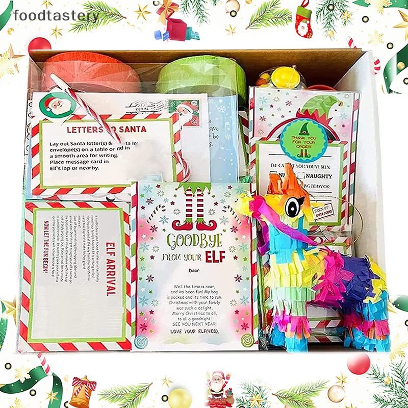 FTY Elf Kit 24 Days Of Christmas,Fun Elf Activities Elf Props,Elf ...
