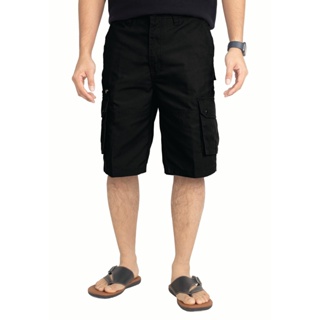 EXHAUST Cargo Short Pants [Regular Fit]-Dk. Grey/Black/Olive/L. Brown 1346