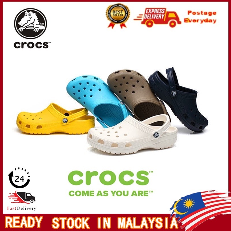 Malaysian Inventory 】 Crocs Classic Cloak Men's and Women's Outdoor
