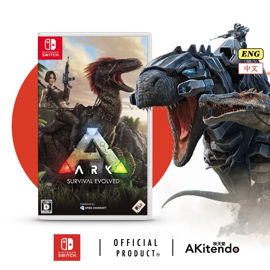 Nintendo Switch ARK: Survival Evolved (中/Eng) | Shopee Malaysia