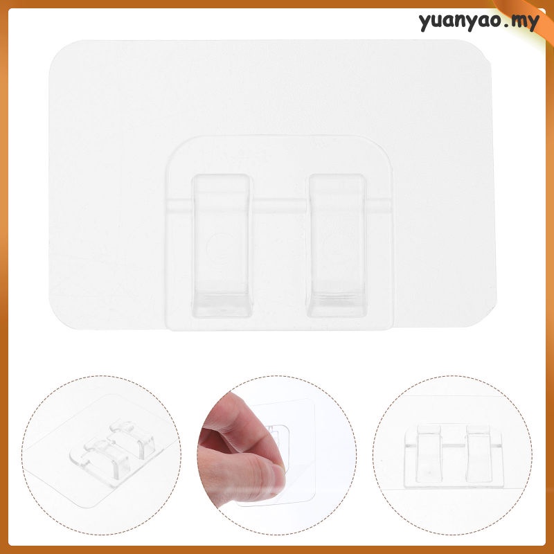 Outdoor Gutter Hooks Fairy LED Light Clips Rope Hanging Heavy Duty