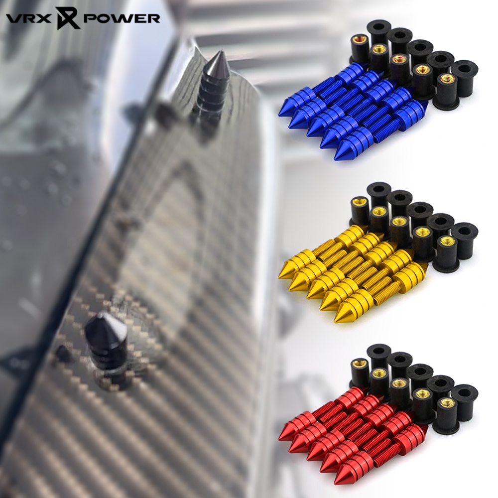 For YAMAHA R15m R15v4 R15v3 Motorcycle Windshield Spike Bolts Screw Kit ...