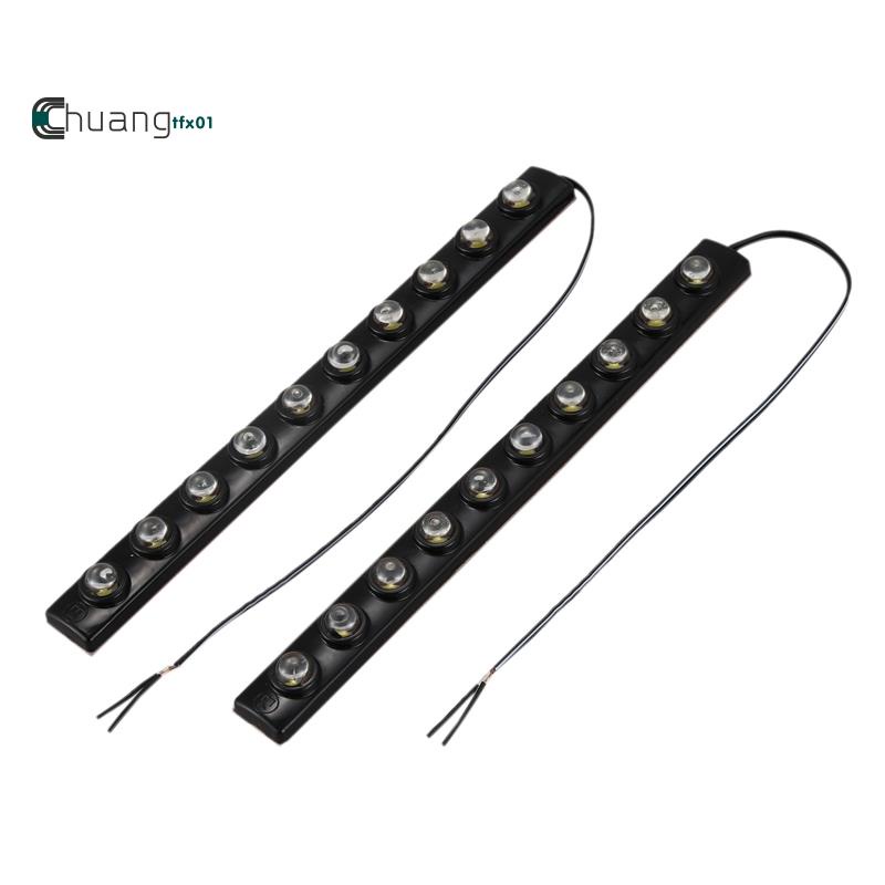 2 X 20W Daytime Running Lights Auto DRL LED Driving Lights 10 COB LED