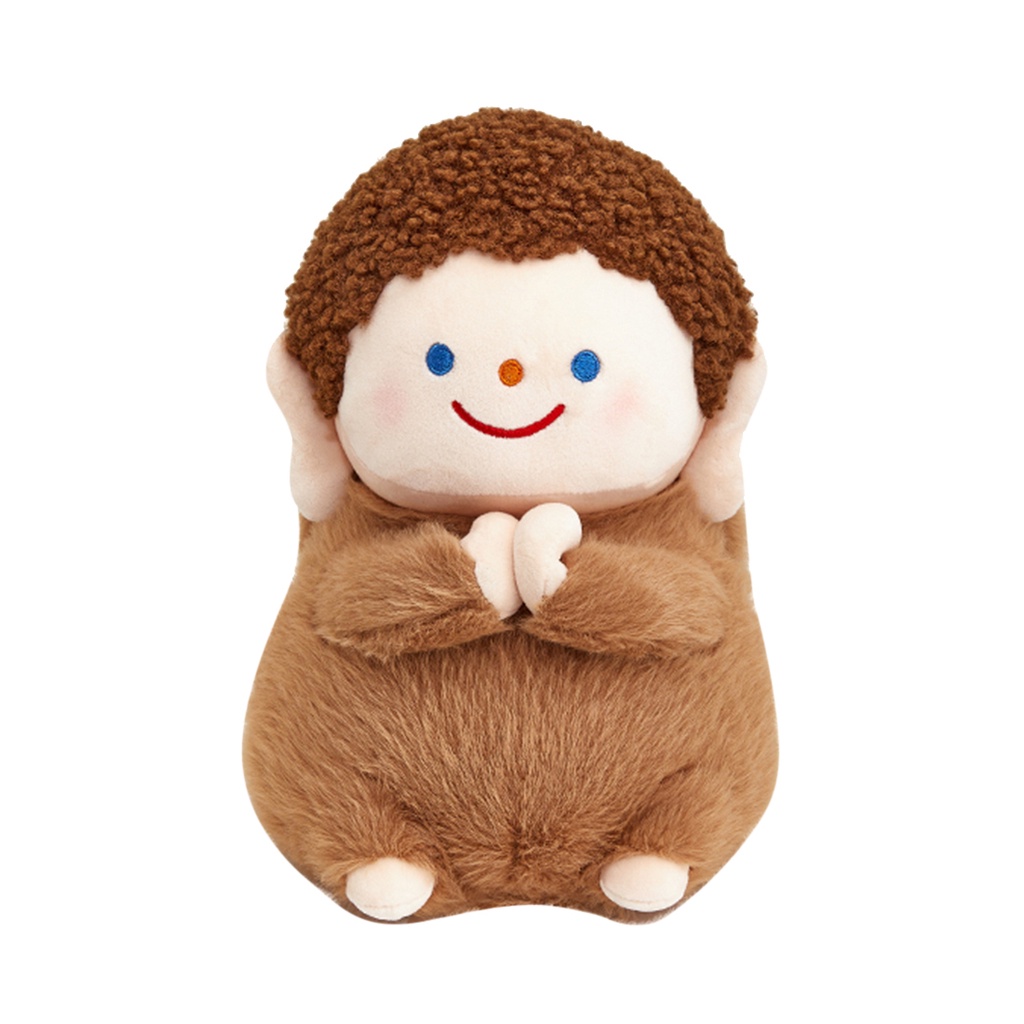 Fluffy Capybara Plush Doll Kawaii Capybara With Tortoise Stuffed Toy 