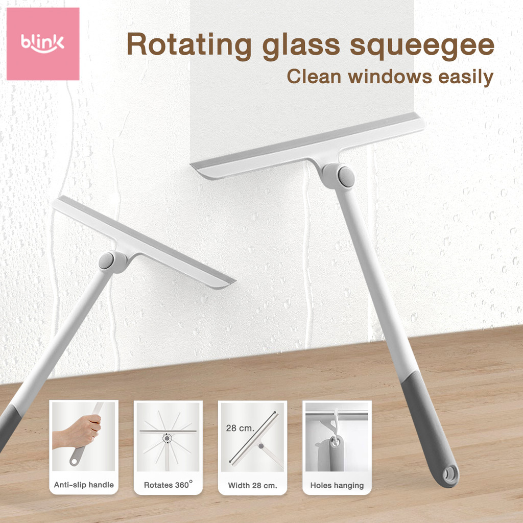 Glass Window Cleaner Squeegee Wiper Brush Tools Multipurpose Window ...