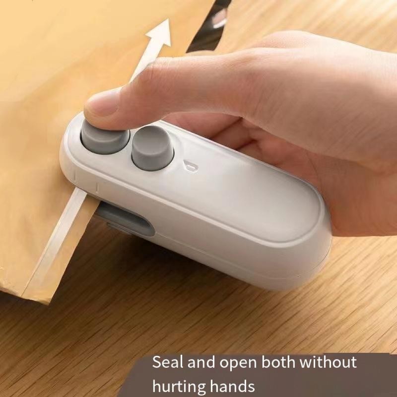 Pengedap Beg Mini, Pengedap Beg boleh dicas semula USB-C, Pengedap Haba ...