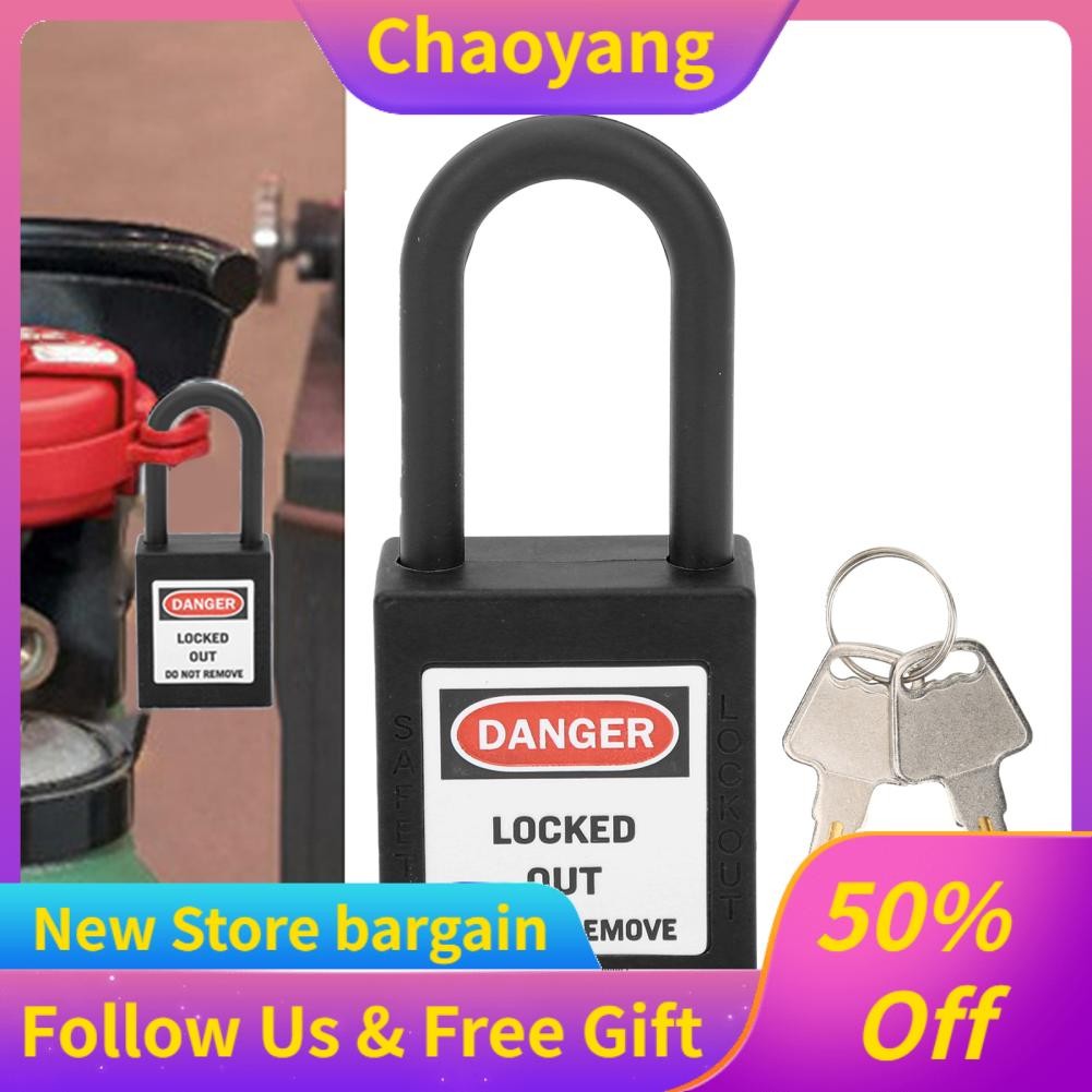 Chaoyangmall Engineering Safety Lock 38mm Electrical Padlock Insulation ...