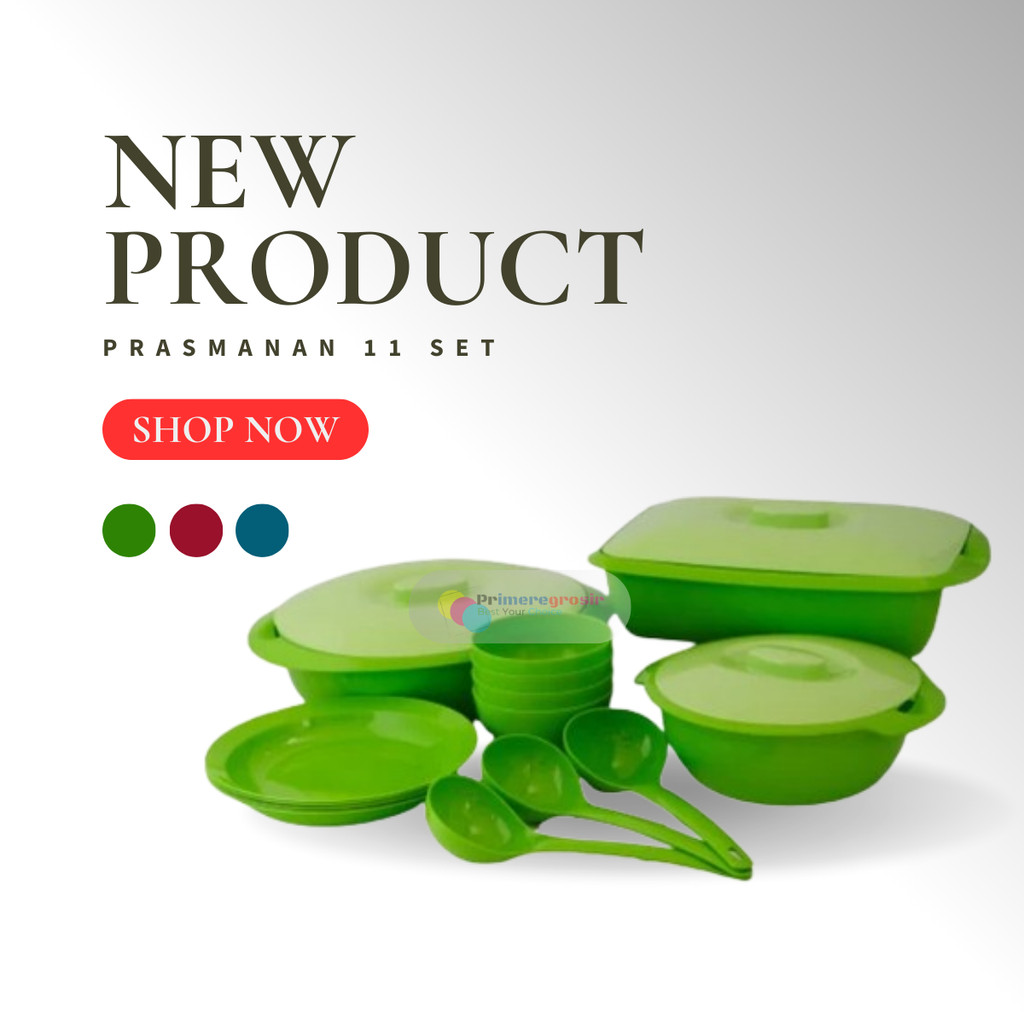 Buffet Set of Plastic Containers 11 Sets | Shopee Malaysia