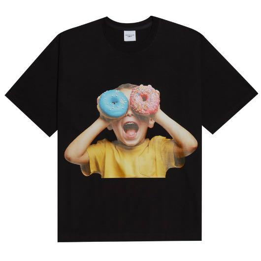 ADLV DONUT BOY LOGO TEE (BLACK) | Shopee Malaysia