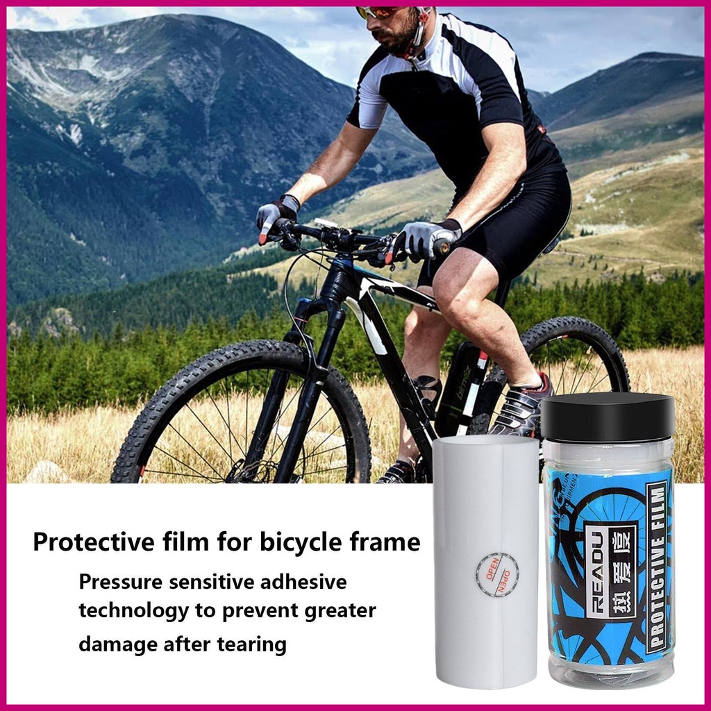 Bike Frame Protection Film MTB Chain Guard Corner Clear Protector Film