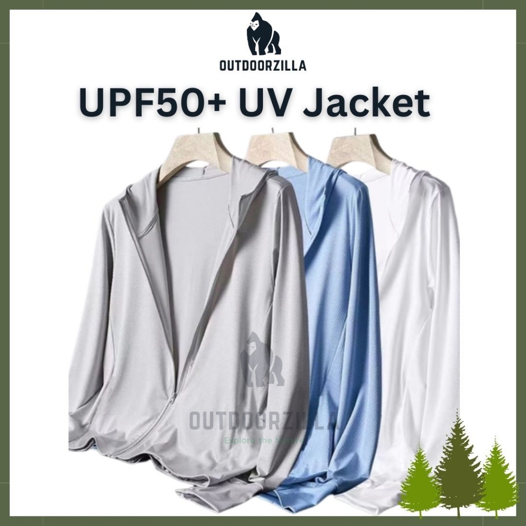 UV Protection Ice Silk Jacket UPF 50+ Sun Protection Hoodie Jaket
