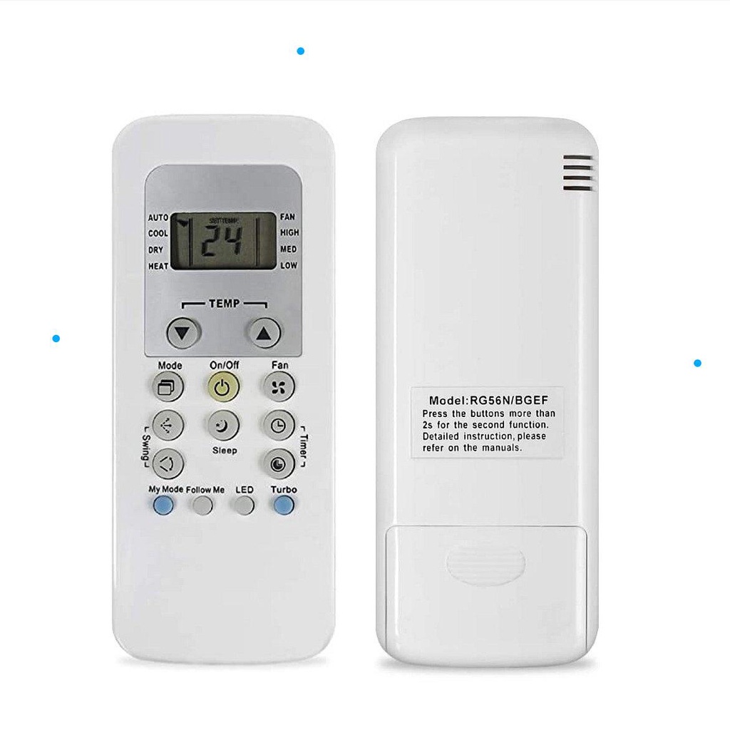 Carrier Air Cond Aircond Air Conditioner Replacement Remote Control