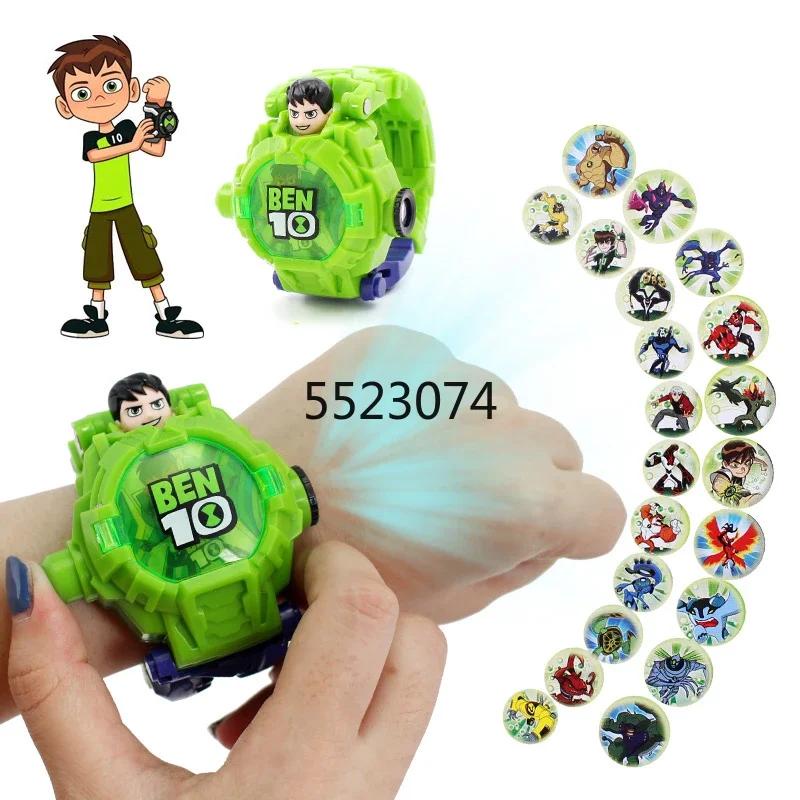 Kids Watch Ben 10 Watch Omnitrix Toys Hero For Kid 3d Projector Watches