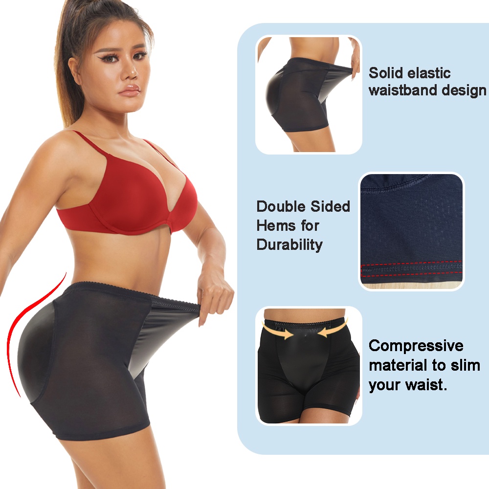 Female Butt Lifter Panties with Pads Ladies Buttock Butt Shapewear ...