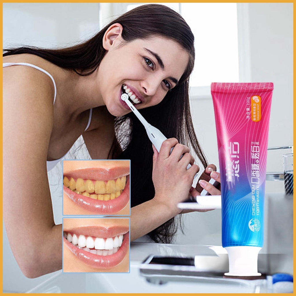 Whiten Toothpaste Whiten Stain Removal Toothpaste for Gums 120g