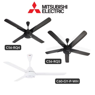 MITSUBISHI 60" 3 Blade C60-GY-P | 56" 4 Blade C56-RQ4 | 5 Blade C56-RQ5 Ceiling Fan | Kipas Siling [Ready Stock]