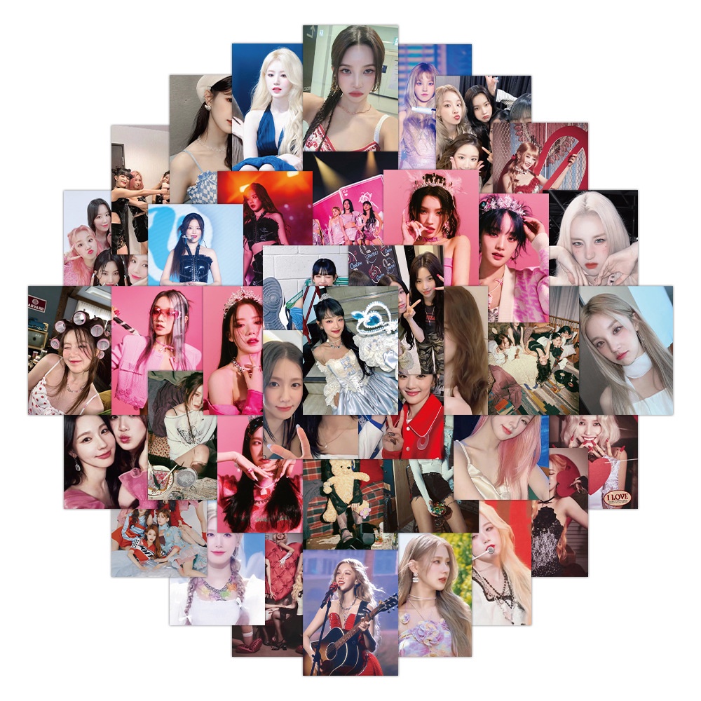60PCS KPOP South Korean Girls Group GIDLE Graffiti Stickers For Helmet ...