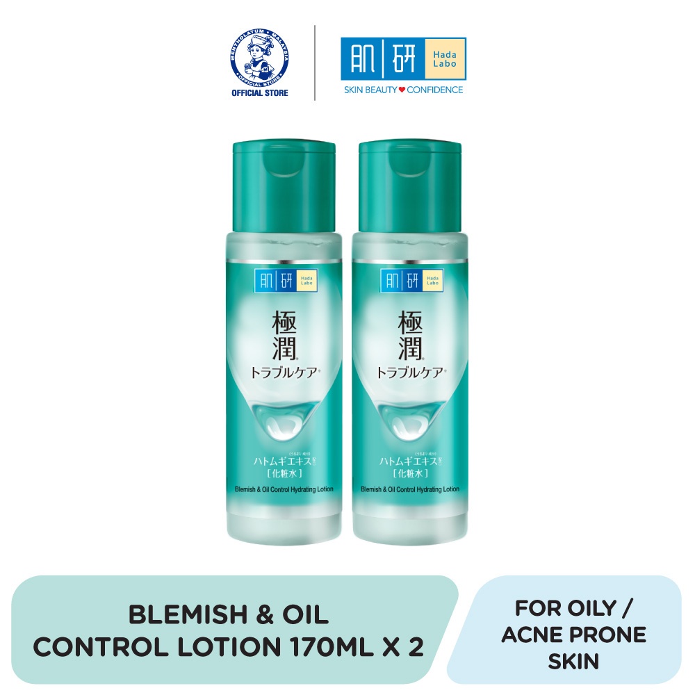 Hada Labo Blemish & Oil Control Hydrating Lotion 170ml x 2 [Fight