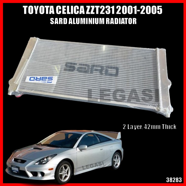 Toyota Celica ZZT231 2001-2005 SARD Aluminium Radiator | Shopee Malaysia