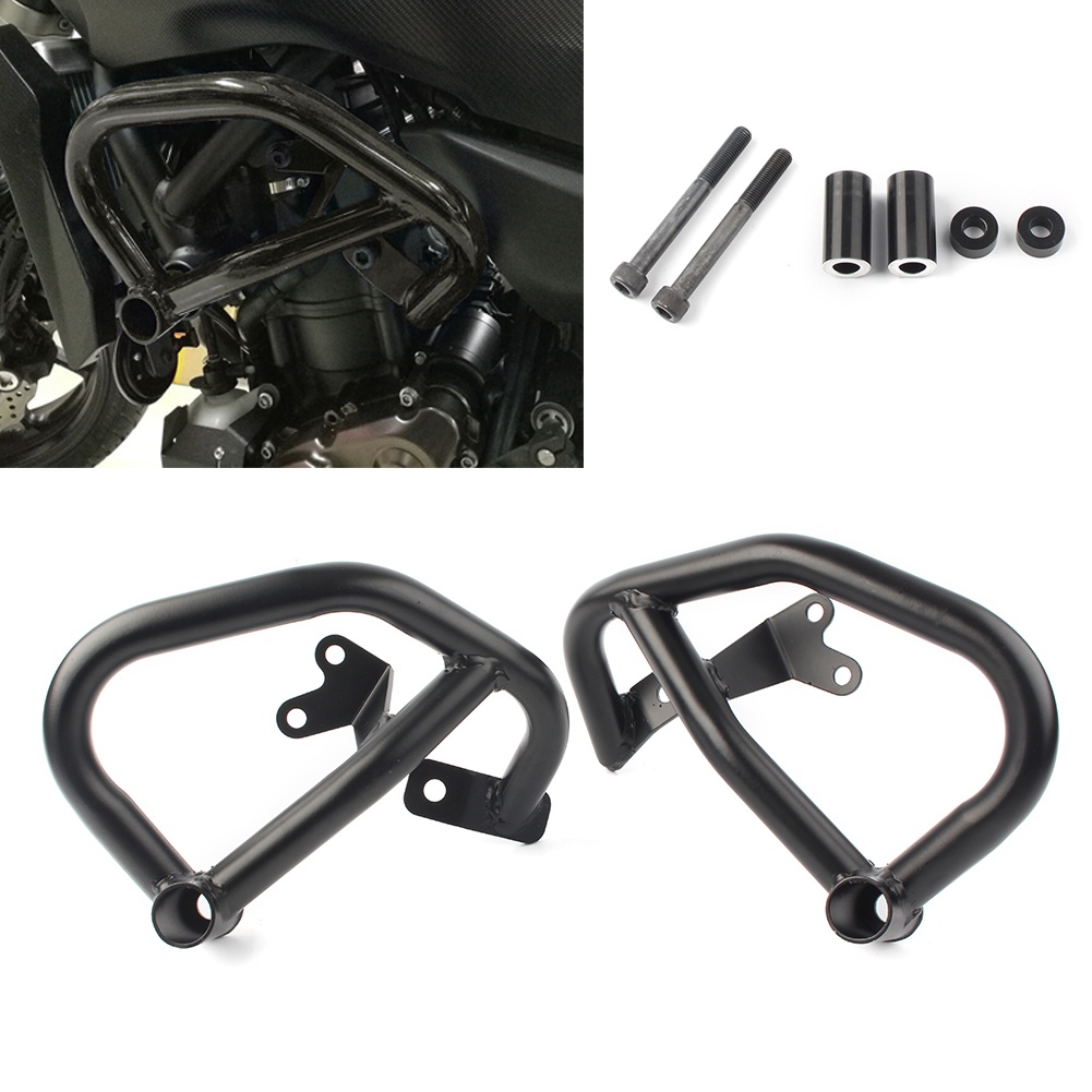 Motorcycle Engine Frame Guard Crash Bar Slider Protector For Yamaha MT07 MT07 XSR700 FZ07 FZ07