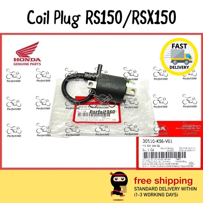 30510K56V01 HONDA RS150 / RSX150 Coil Plug / Ignition Coil / Coil Api